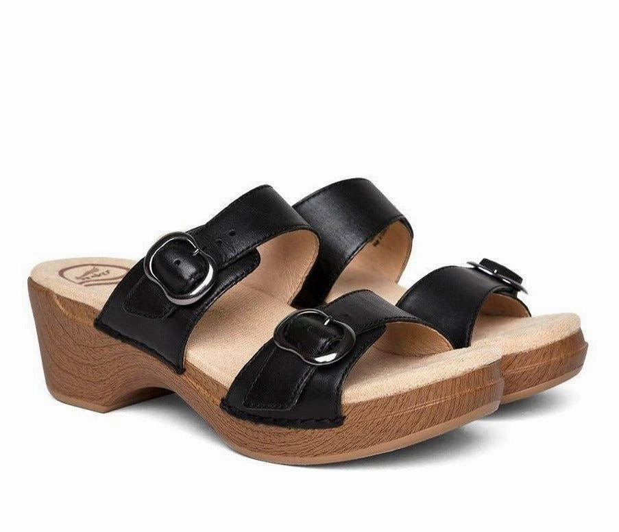 Modern Design Garden Walk Sophie | Full Grain Leather | Black