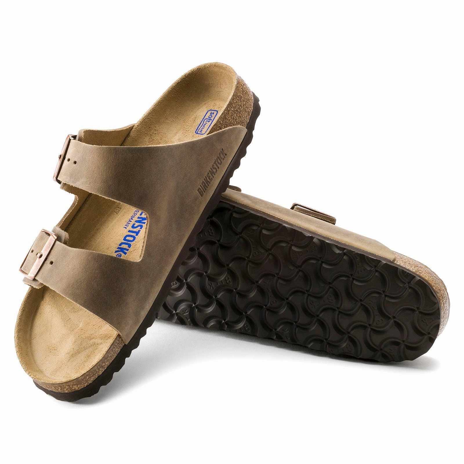 Black Chic Arizona | Soft Footbed | Oiled Leather | Tobacco