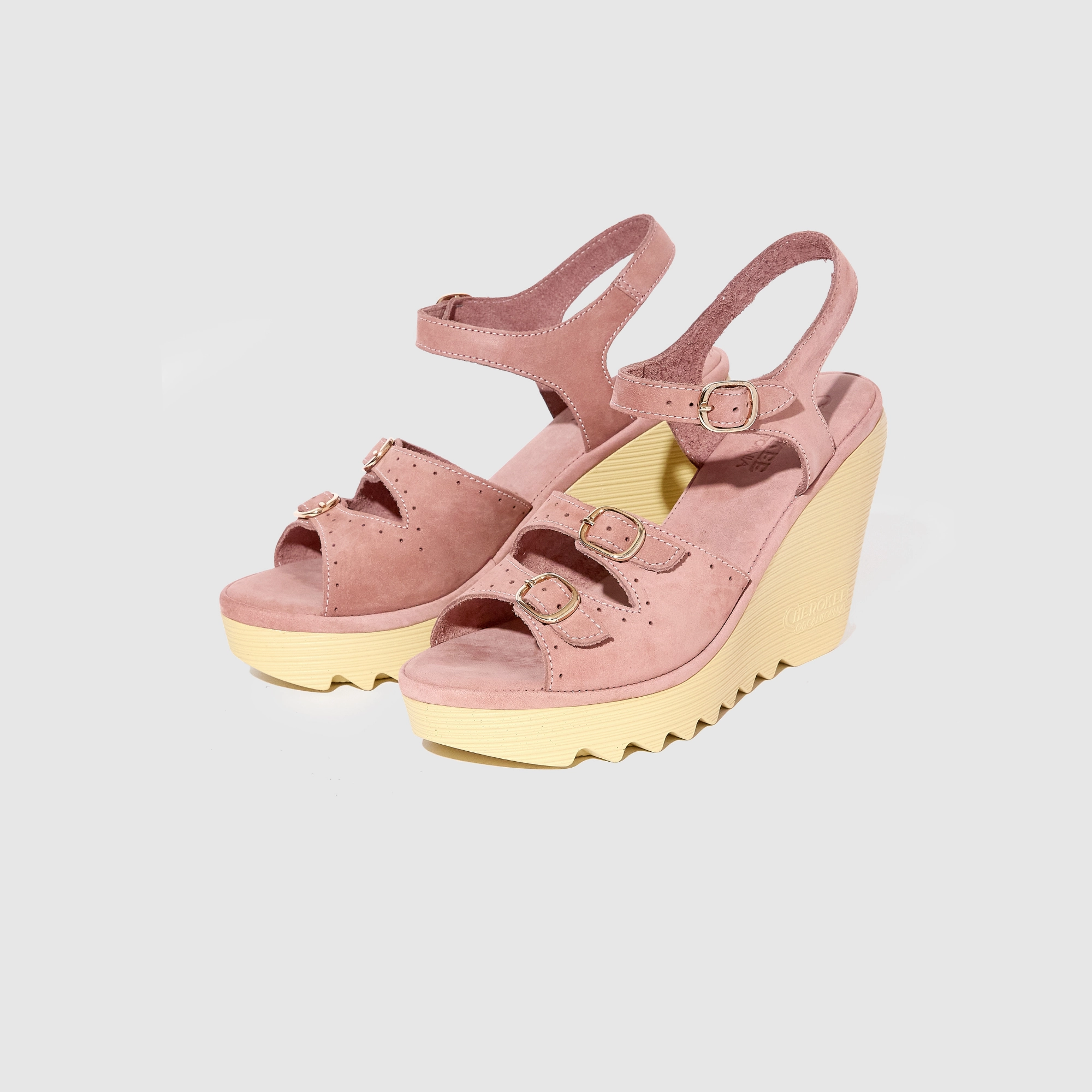 Stylish Daily Wear Stevie High Beep Rose - Nubuck Leather