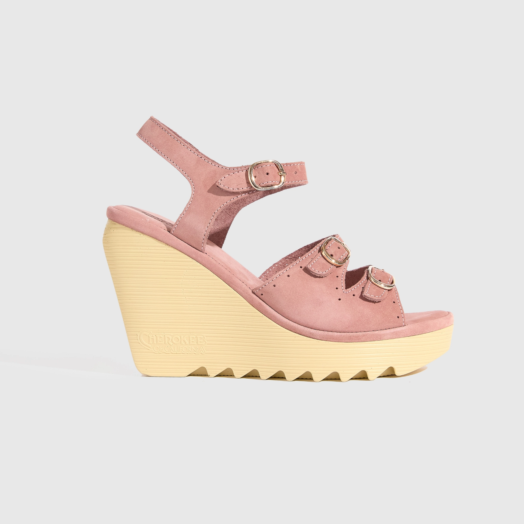 Stevie High Beep Rose - Nubuck Leather Dressy Fast Step