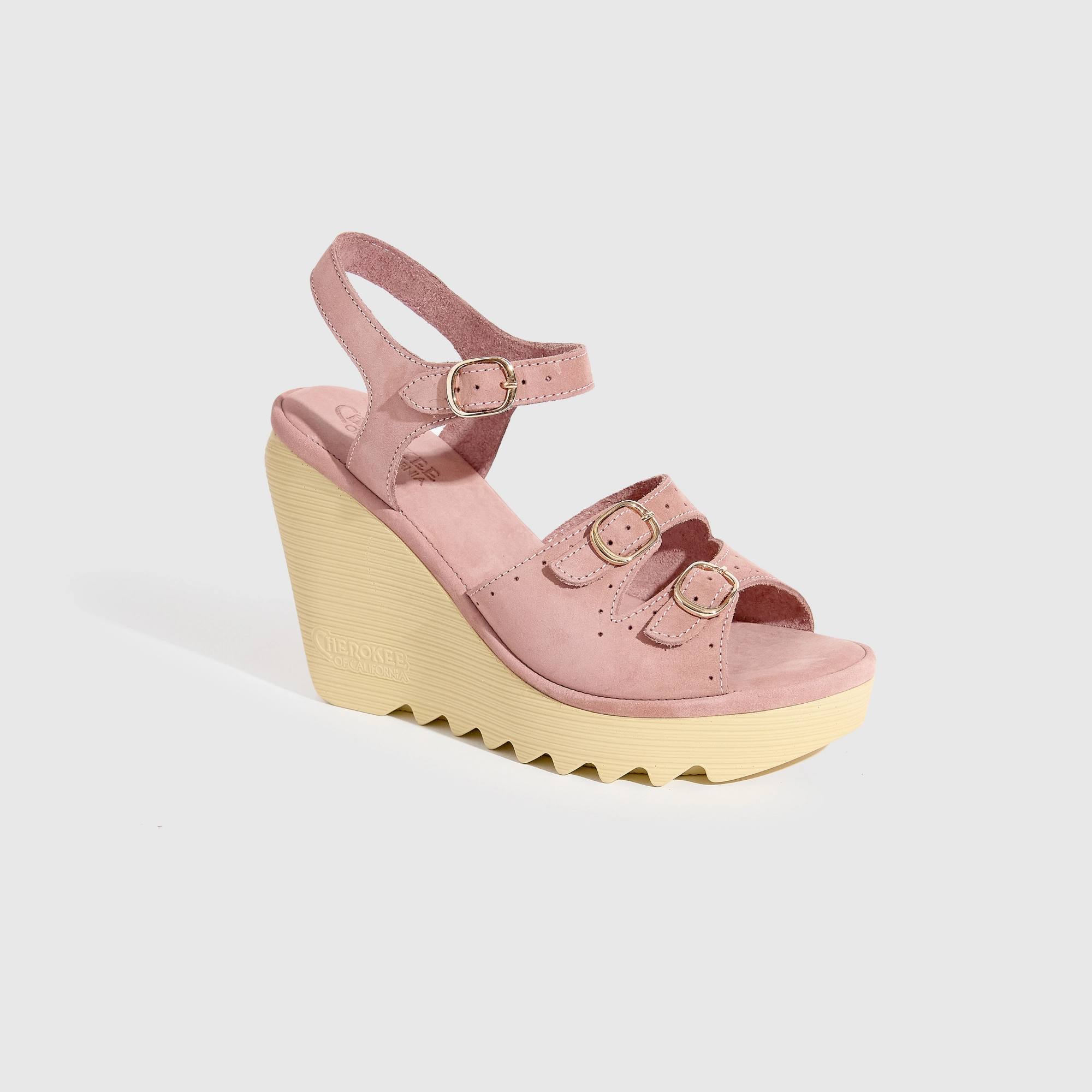 Arch Care Stevie High Beep Rose - Nubuck Leather