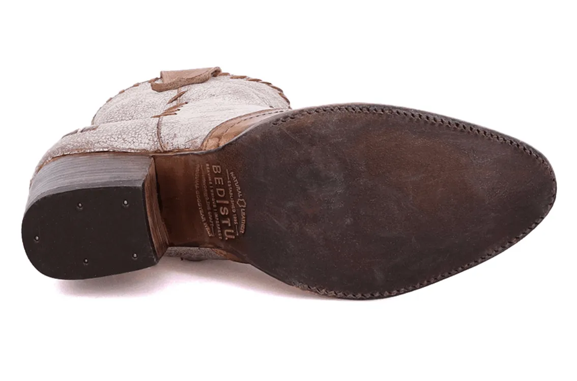 Bed Stu Women's Baila II Tan Rustic & Nectar (White) Ankle Boots F328036 Tactical Gear