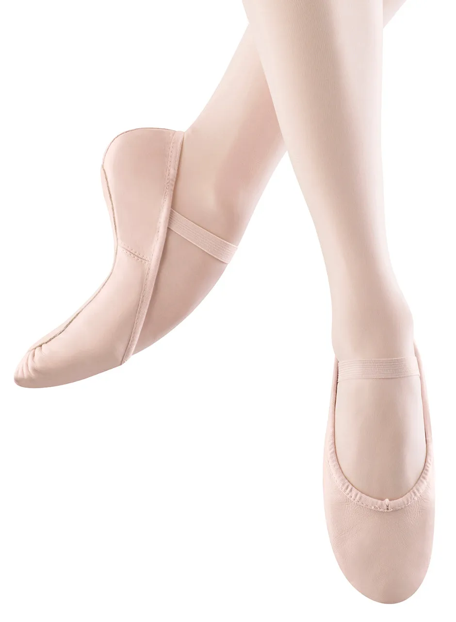Foam Lining Trail Running Love Glow Economy Dansoft -- Leather Full Sole Ballet -- Theatrical Pink