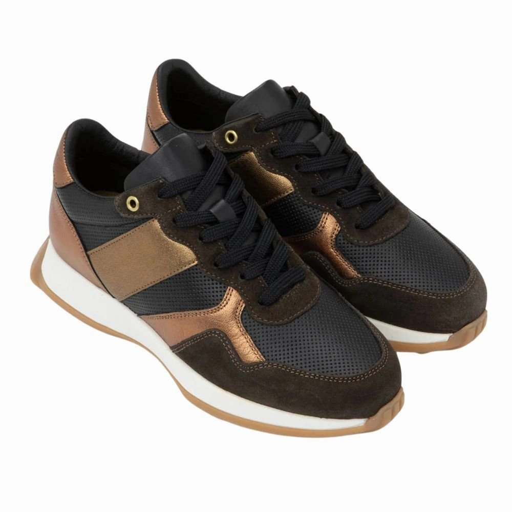 Rapid pace Sunset | Leather | Black/Copper