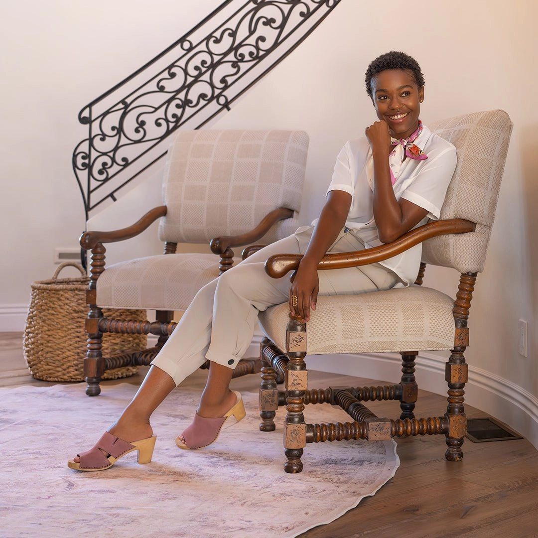 Tandi | Milled Nubuck | Rose Sail Vibe