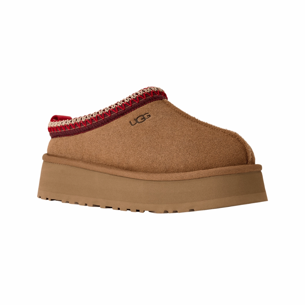 Tazz II | Women | Suede/Sheepskin | Chestnut Queen Fit Color Pop