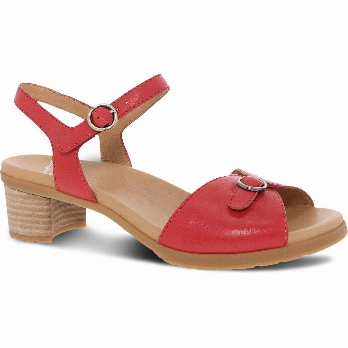 Stylish Casual Shoes Tessie | Nappa Leather | Poppy
