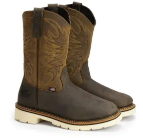 Rain Friendly Travel Friendly Thorogood Men's American Heritage 11 Wellington Crazyhorse Leather Western Work Boots 814-4332