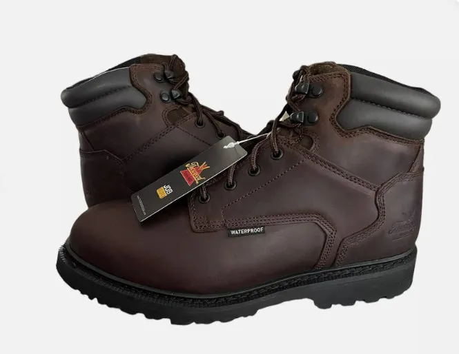 Thorogood Men's V Series 6" Crazyhorse Leather Waterproof Lace Up Work Boots 864-4278 Outdoor Protection Cool Look