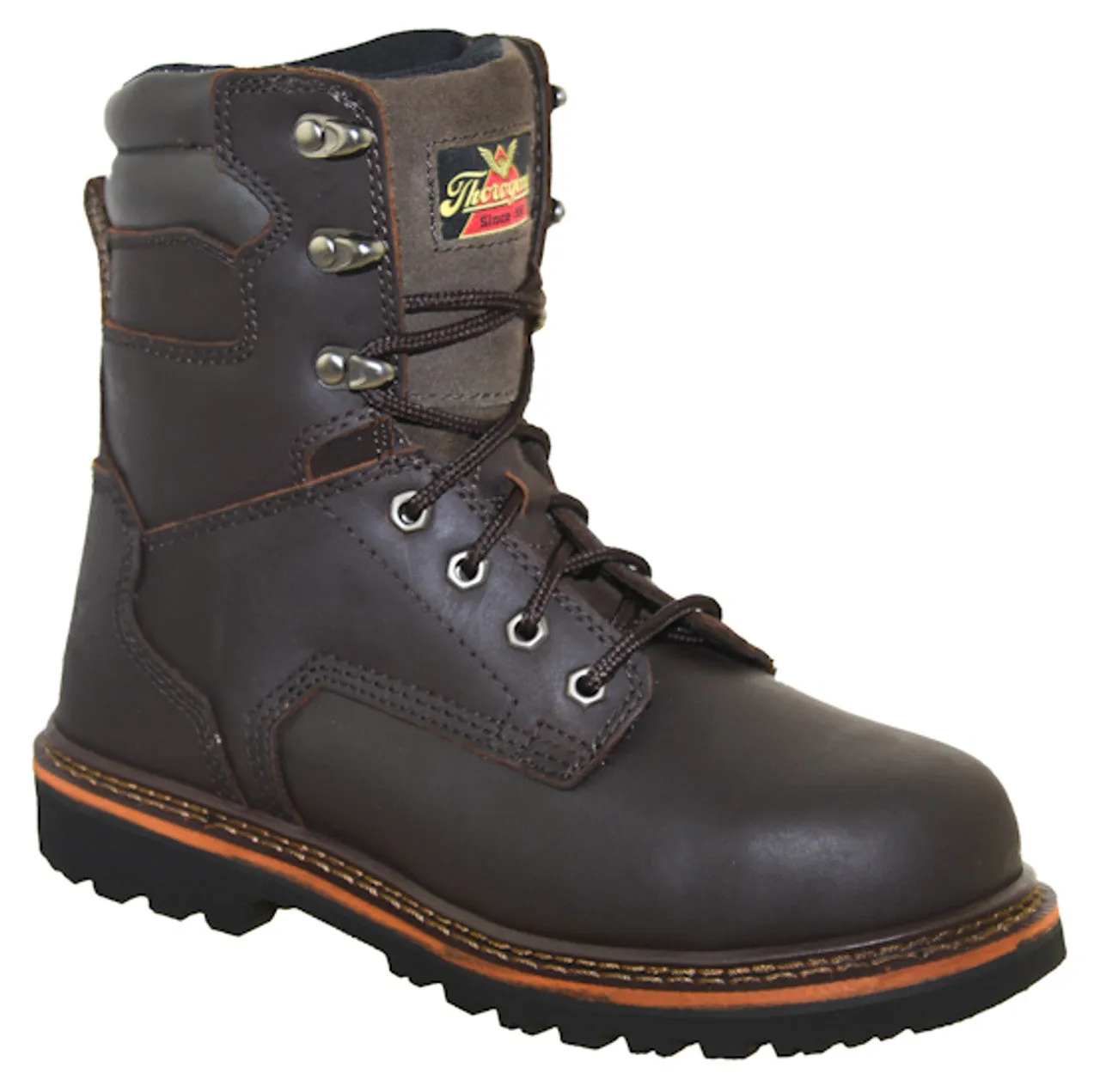 nylon Heavy Weather Thorogood Mens V- Series 8" Brown Oiled Nubuck Leather Steel Toe Lace Up Work Boots 804-4279