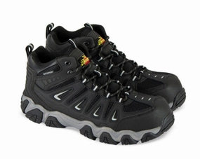Thorogood Black & Grey Composite Toe Waterproof Hiker Work Shoes 804-6292 Versatile Footwear