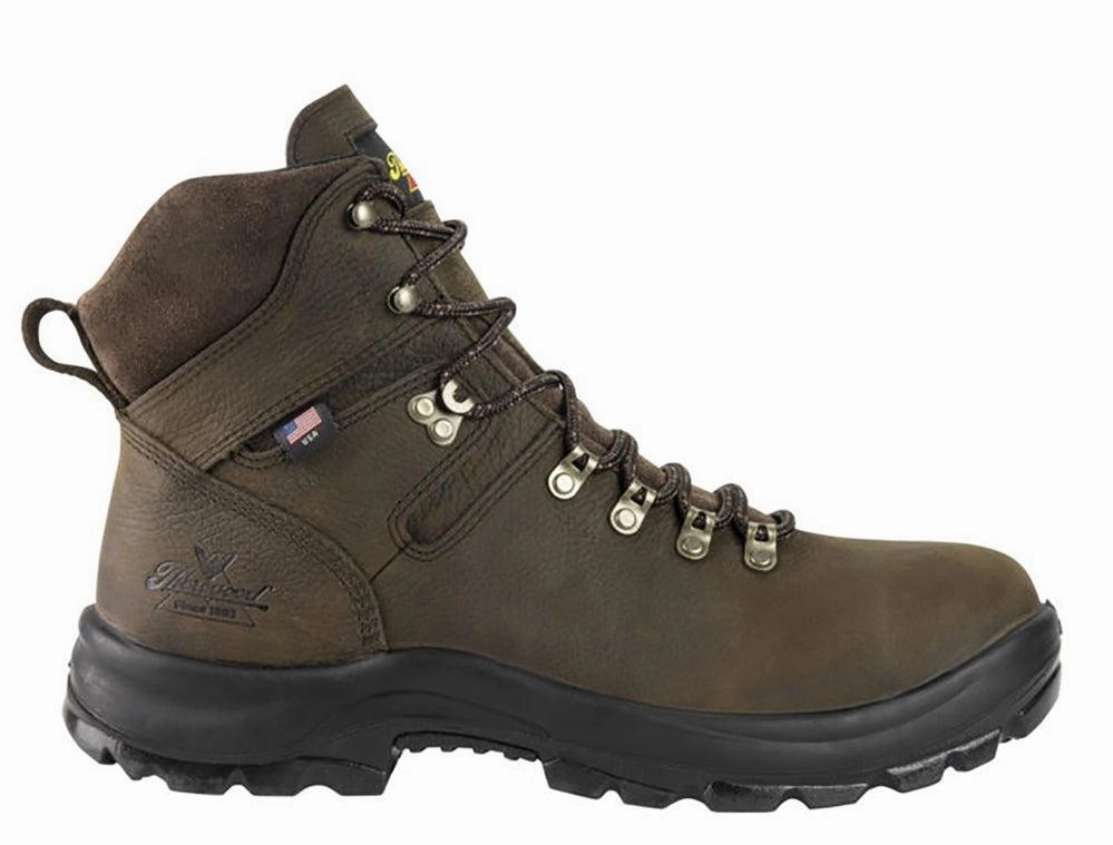Multi-Purpose Stable Step Thorogood Men's American Union Series 6" Waterproof Steel Toe Lace Up Work Boots 804-3365