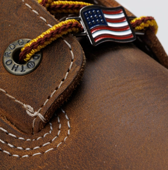 Climber Thorogood Men's Genesis Series Chestnut Brown 6 Waterproof Nano Safety Toe Lace Up Work Boot 804-4149