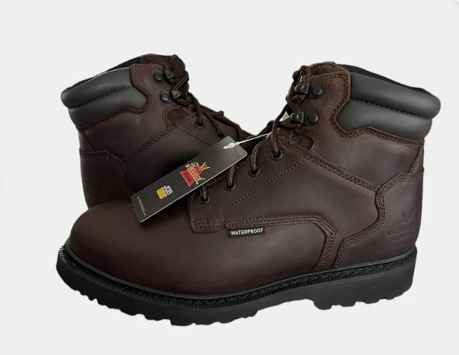 Thorogood Men's V Series 6" Crazyhorse Leather Waterproof Lace Up Work Boots 864-4278 Outdoor Protection Cool Look