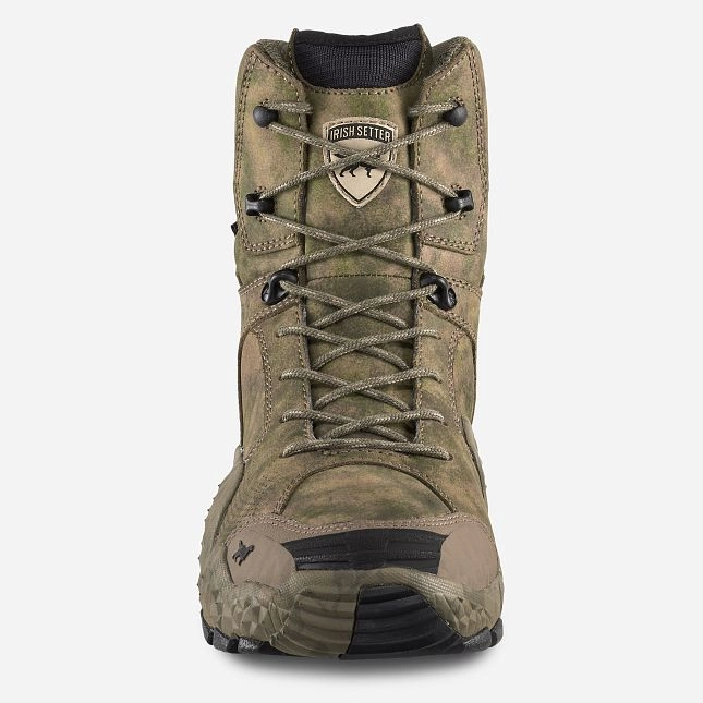 2815 Irish Setter Men's Vaprtrek 8" WP Leather Camouflage Perfect for Outdoors