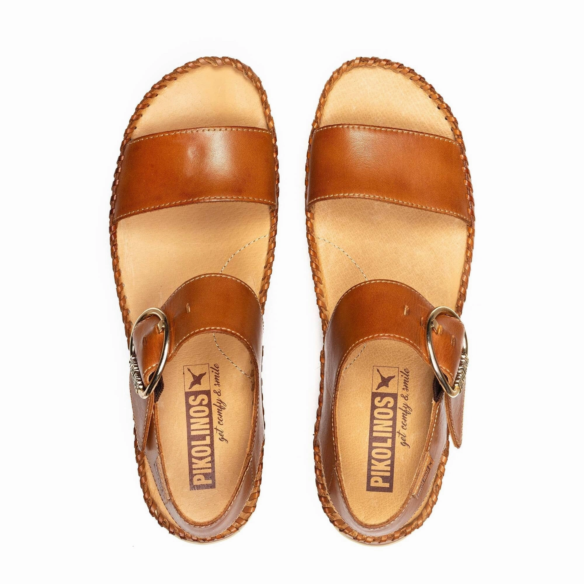 Outdoor Wear Marina Platform | Leather | Brandy