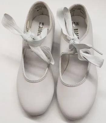 Annie Tyette Jr. II -- Children's Tap Shoe -- White Short Trip