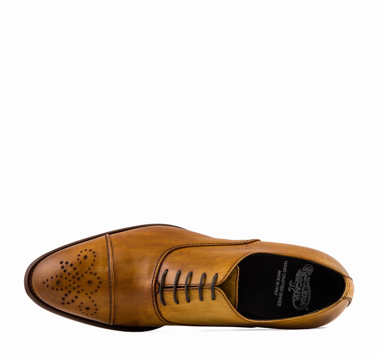 Calzoleria Toscana Taormina 2361 Men's Oxford in Caramel Festival Vibe Power Flow