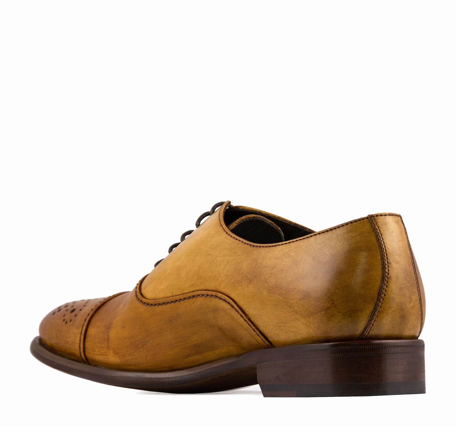 Chic Cool Calzoleria Toscana Taormina 2361 Men's Oxford in Caramel