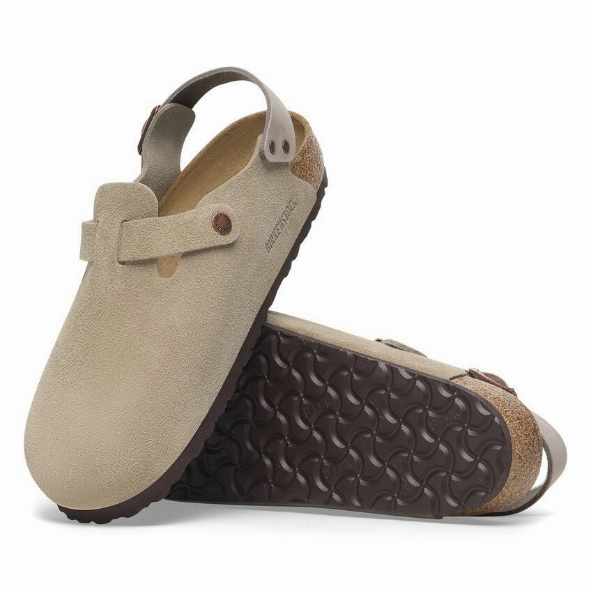 Tokio | Suede | Taupe - Clog - Birkenstock