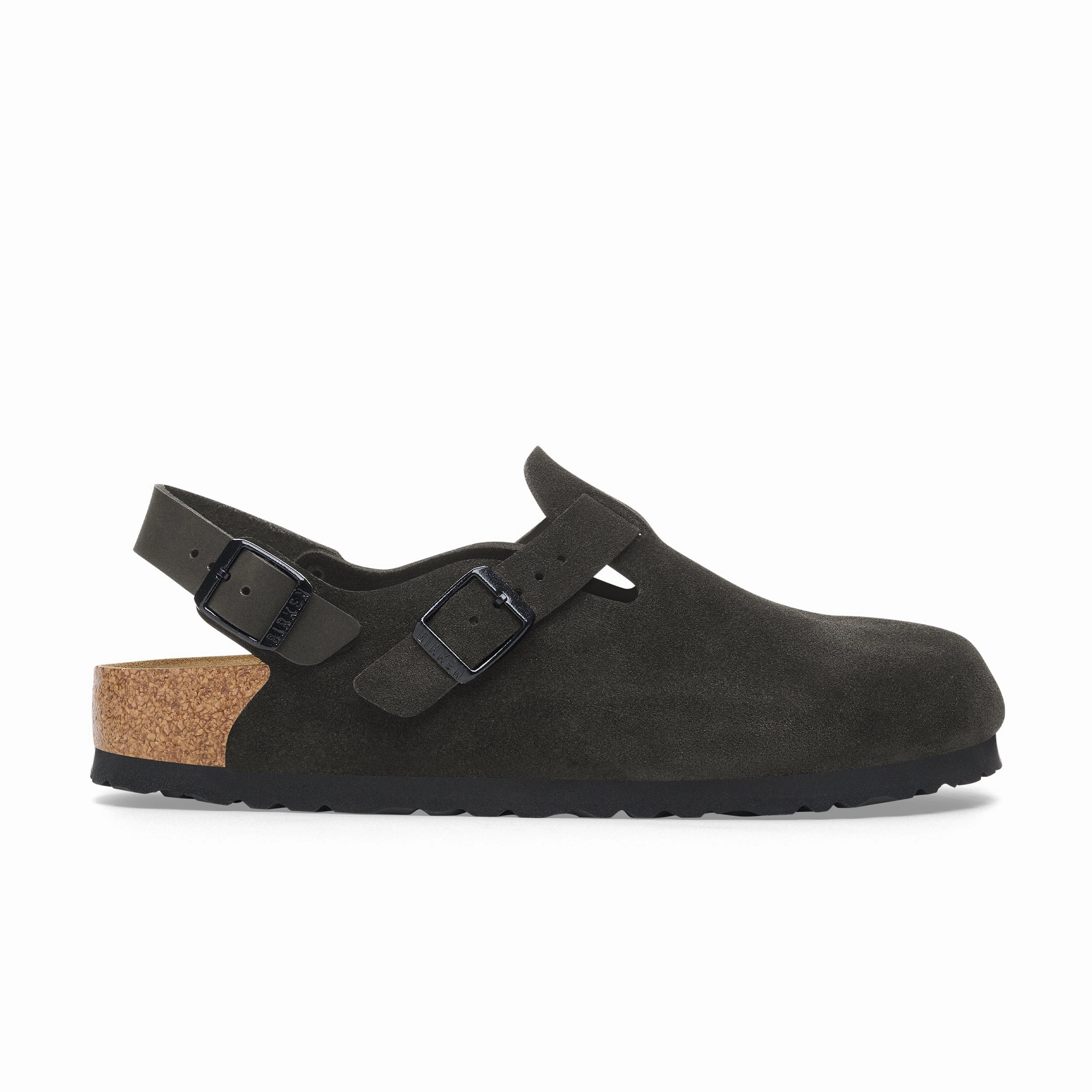 Tokio Black Suede Leather Step Easy Comfortable For All-Day Wear