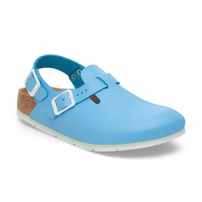 Easy-to-wear Sandals Durable And Comfortable Tokio Pro Sky Blue PU Coated Natural Leather