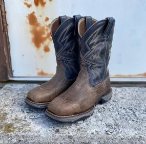 Air Flow Flexible Movement Tony Lama Men's Bartlett Steel Toe Waterproof Work Boots RR3361