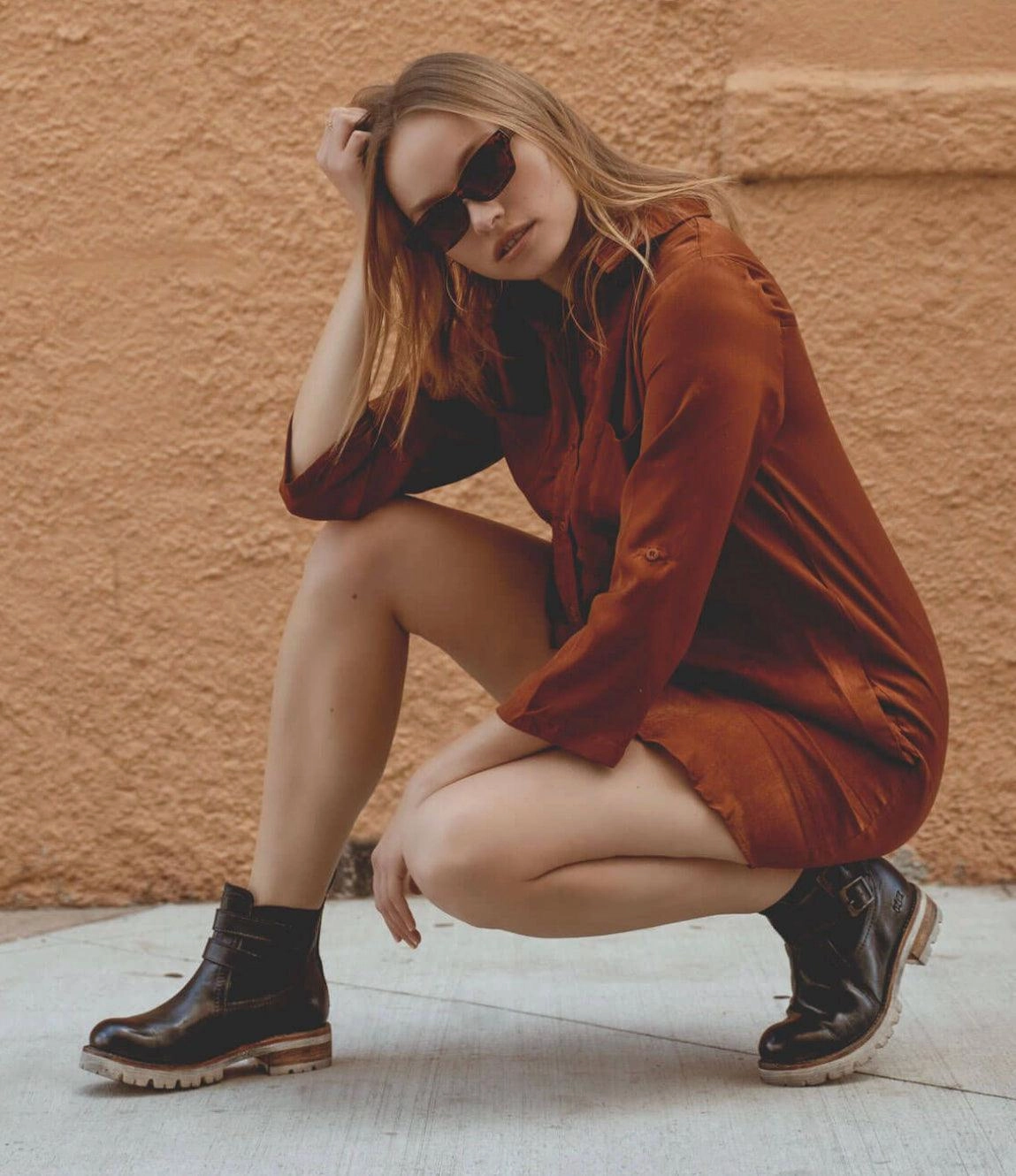 Music Festival Bed Stu Women's Ginger Black Rustic Leather Ankle Booties Boots F393019