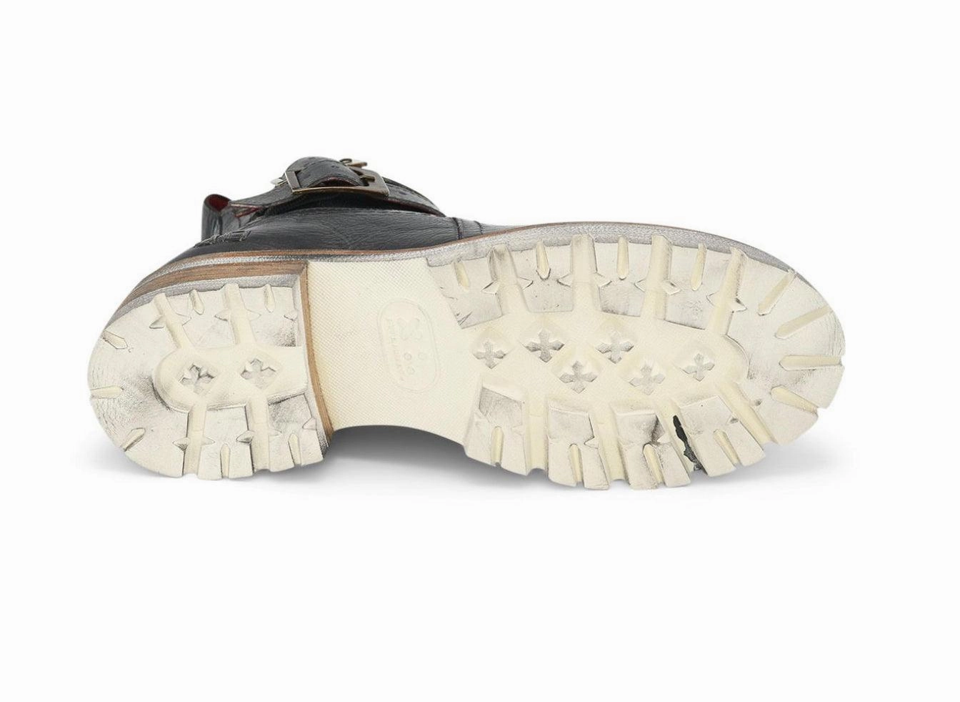 Bed Stu Women's Ginger Black Rustic Leather Ankle Booties Boots F393019 Rain Adventure