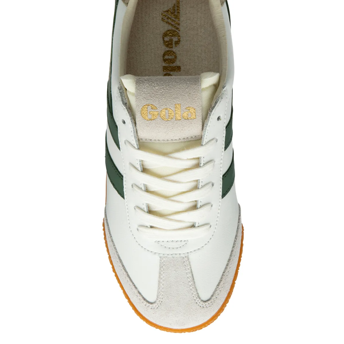 Durable outsole Run Free Gola Classics Women's Elan in White/Green
