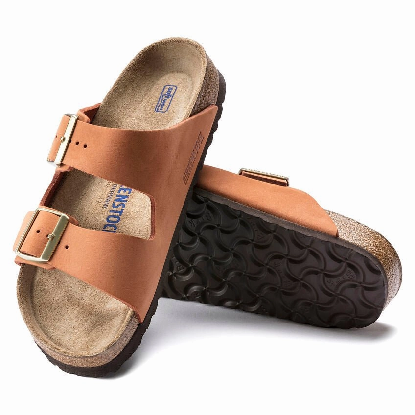 Secure Soft Cushioning Arizona | Soft Footbed | Nubuck | Pecan