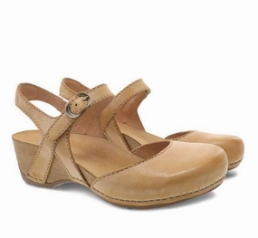 Tiffani | Milled Burnished | Tan Modern Bold Lift Up