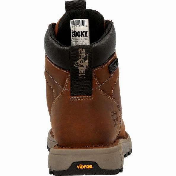 Stable Rocky Womens Legacy 32 6" Lace Up Waterproof Work Boots RKK0349