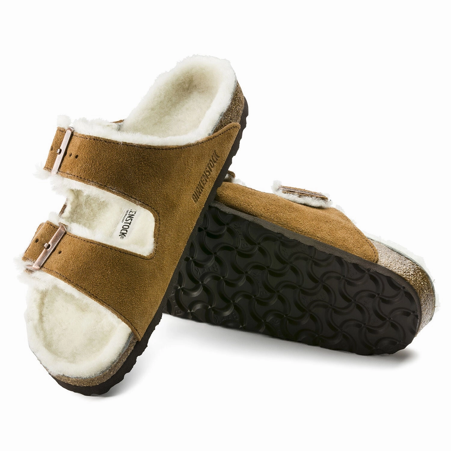 Simple Comfort Shoes Arizona Shearling | Suede | Mink