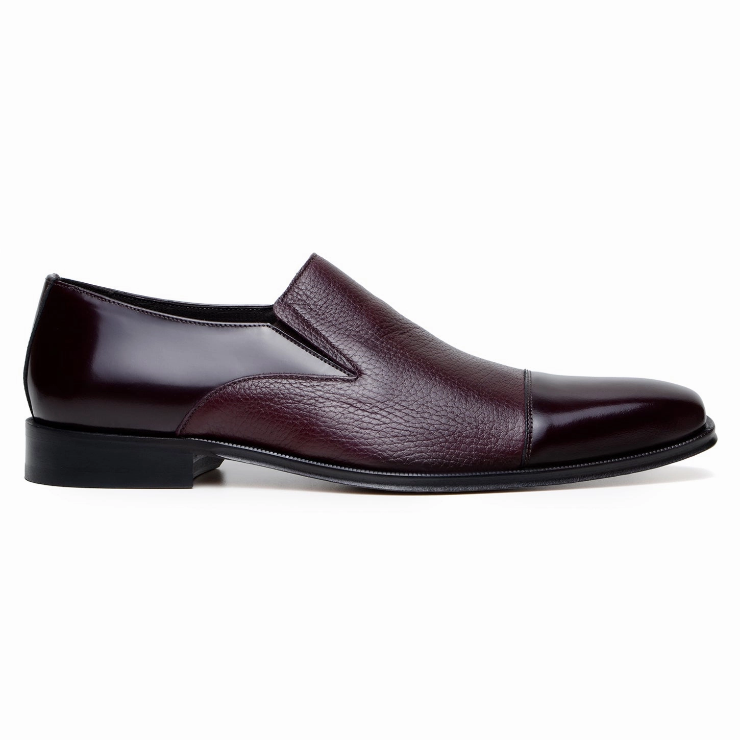 Casual Greek Ease ANDREO - Burgundy