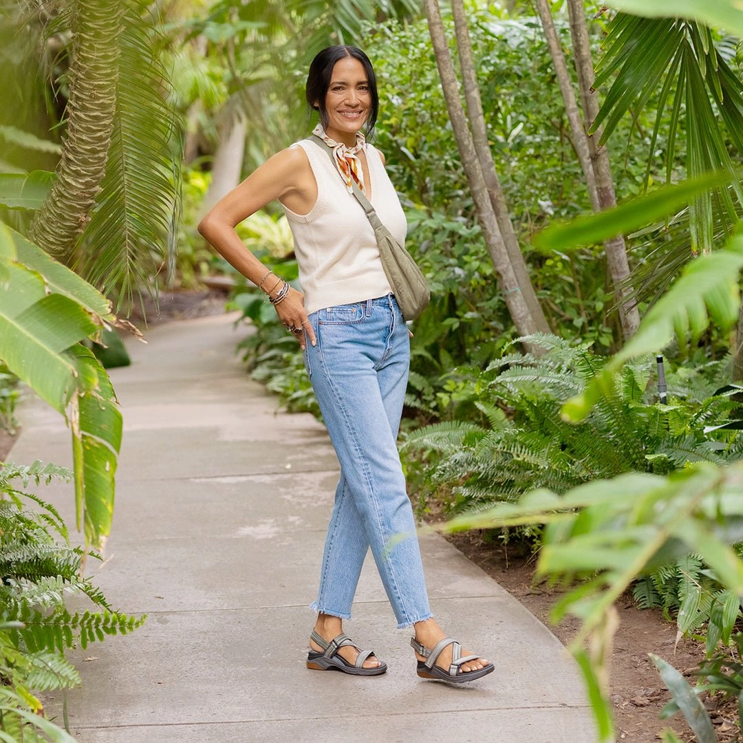 Rayna | Webbing | Black Multi Slide Ease