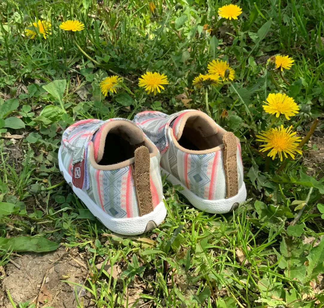 Ground Force Twisted X Infant/Toddler Hooey Driving Moc Pink Multi IHYC002