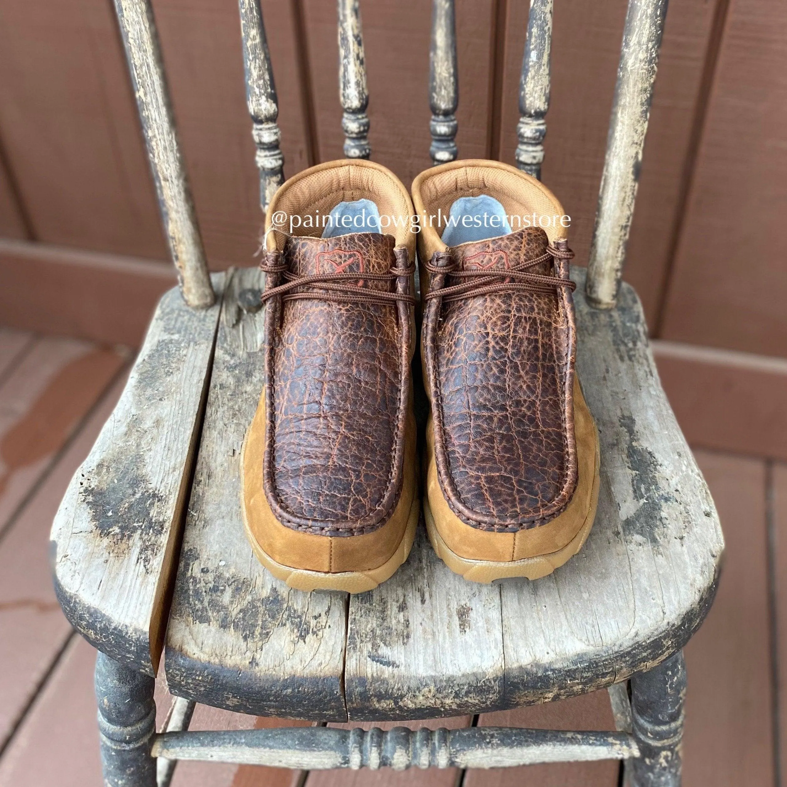 Classic Design Twisted X Men's Chukka Driving Nano Safety Toe Work Moc Shoe MDMNT01