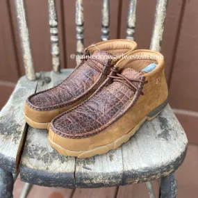 Twisted X Men's Chukka Driving Nano Safety Toe Work Moc Shoe MDMNT01 Stylish Protection Urban Fashion