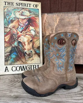 Work Site Essential Comfort Cushioning Twisted X Women's 9" Bomber Leather All Around Work Boots WAB0004