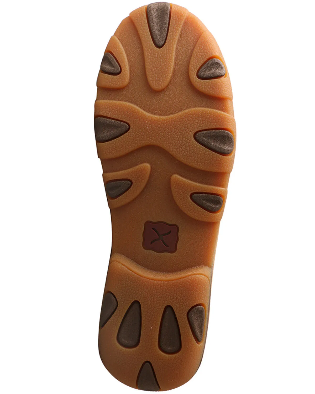 Twisted X Women's Bomber Leather & Nude Tooled Driving Moc Shoe WDM0080 Summer Base