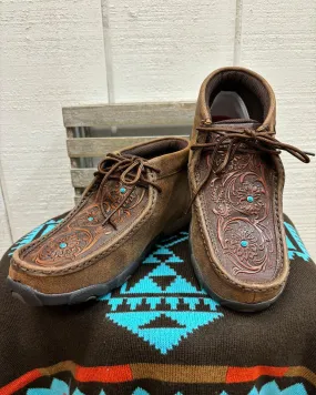 Glide Hike ShockAbsorbing Twisted X Women's Chukka Driving Moc WDM0081