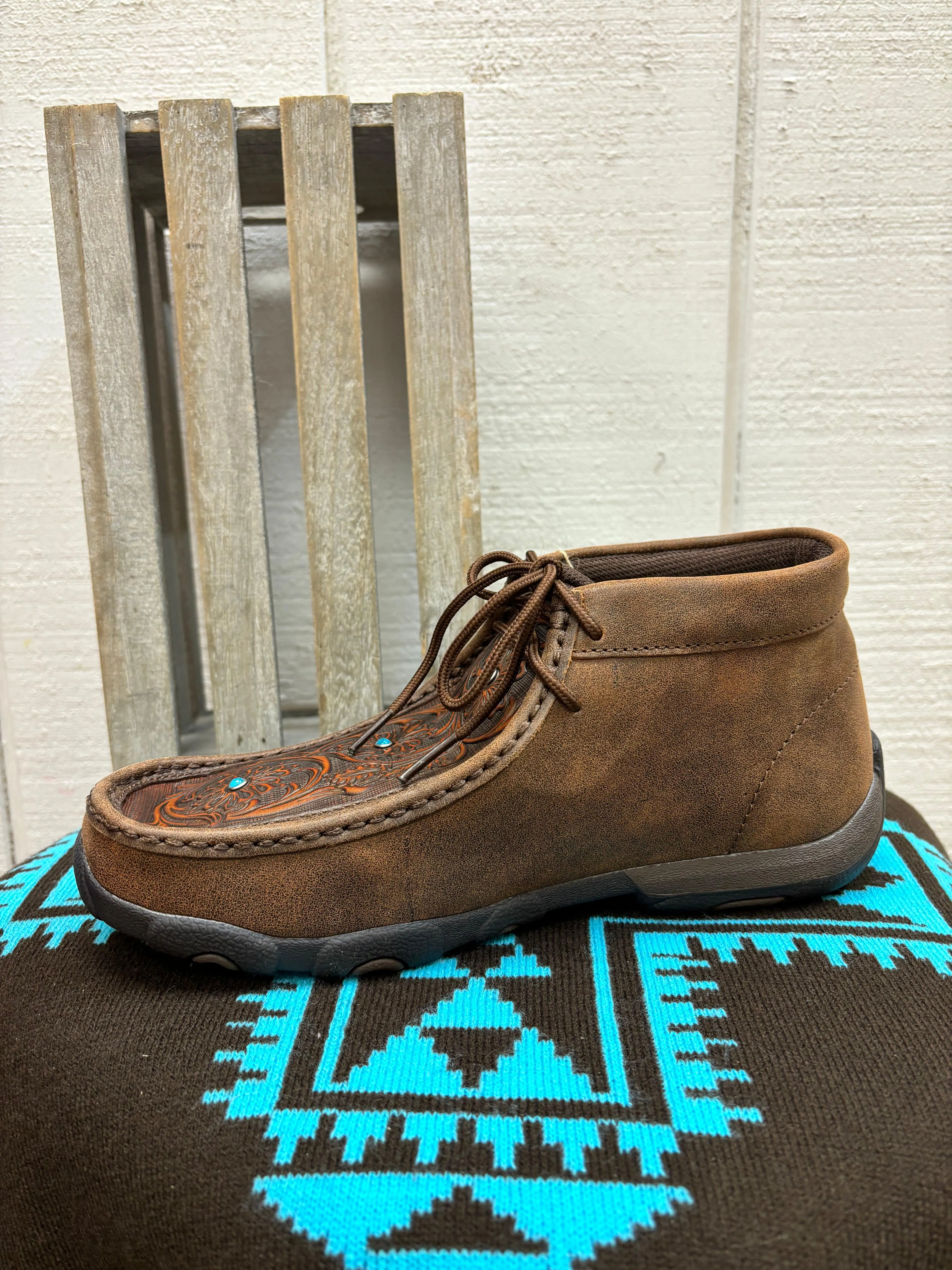 Twisted X Women's Chukka Driving Moc WDM0081 City Bright Modern