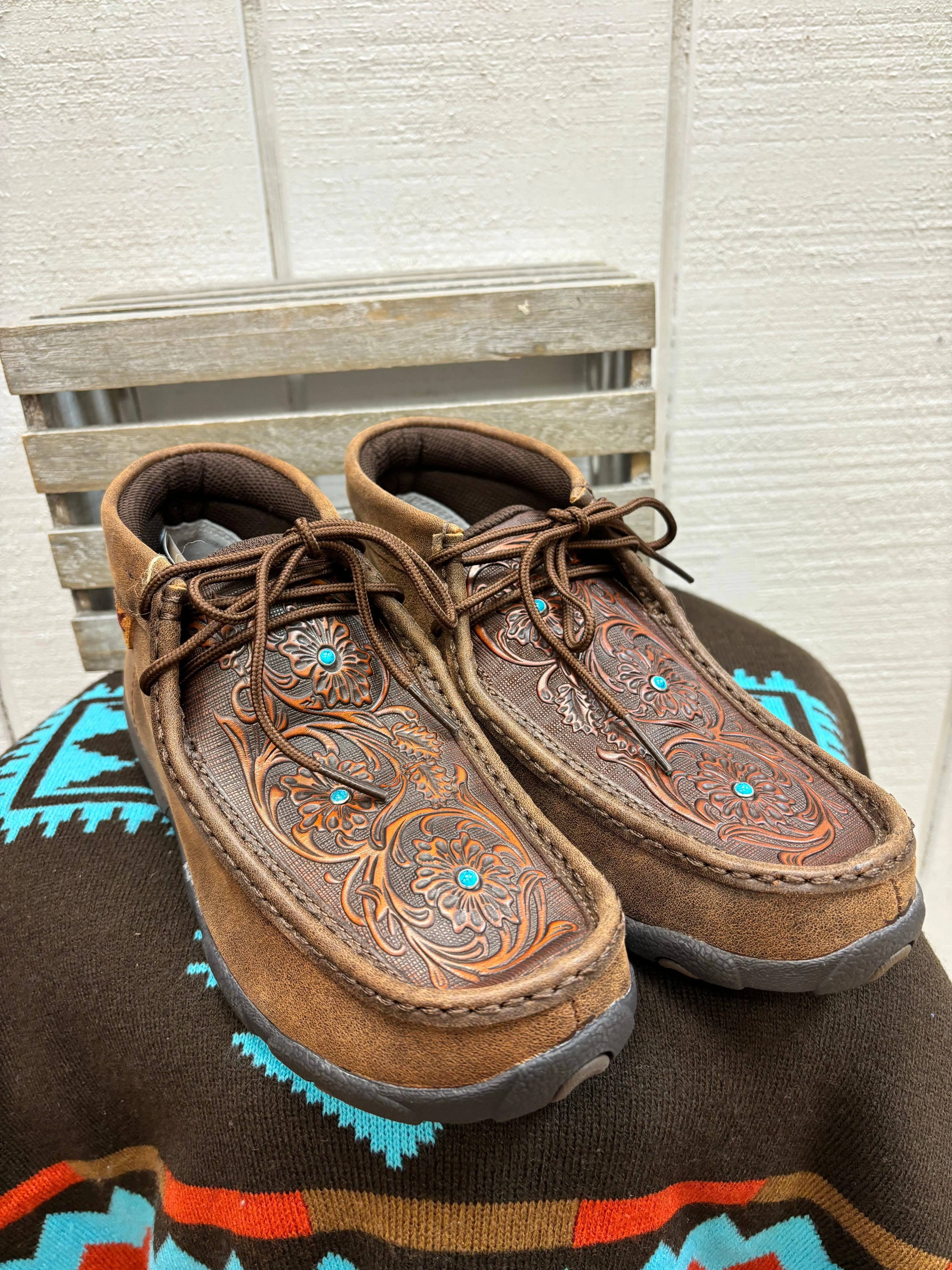 Festival Vibe Grab Now Twisted X Women's Chukka Driving Moc WDM0081