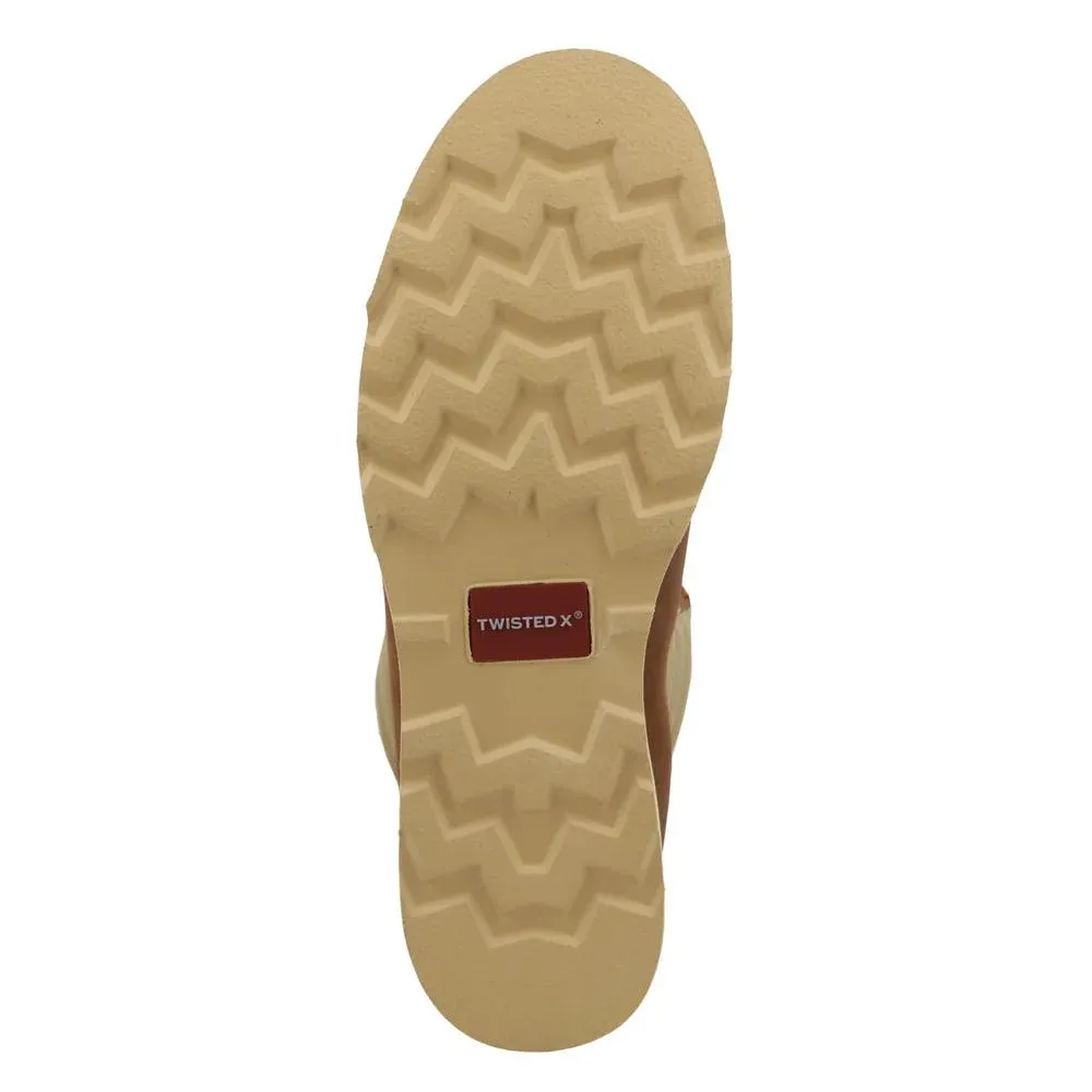 Twisted X Women's Shearling Lined Wedge Sole 8 Lace Up Winter Boots WCA0055 Denim Touch Durable