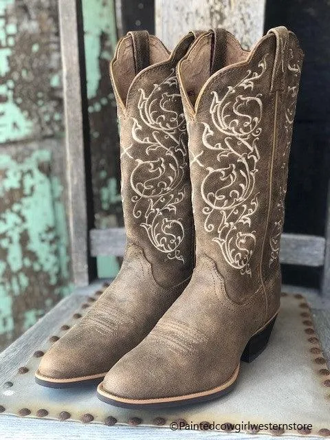 Anti Odor Technology Stylish Option Twisted X Women's Western Fancy Stitched Bomber Leather Cowgirl Boots WWT0025