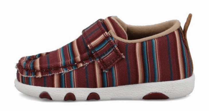multi-use Urban Outfit Twisted X Infant & Toddler Hooey Maroon Serape Driving  Baby Shoes IHYC005