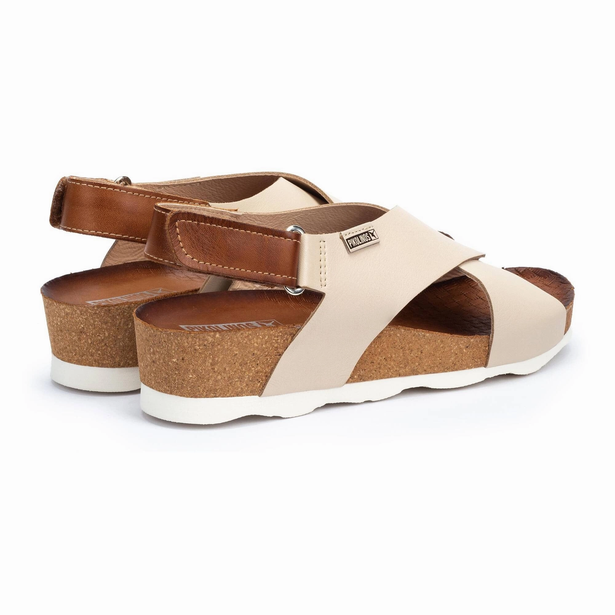 Casual Step Mahon Cross-strap | Leather | Marfil