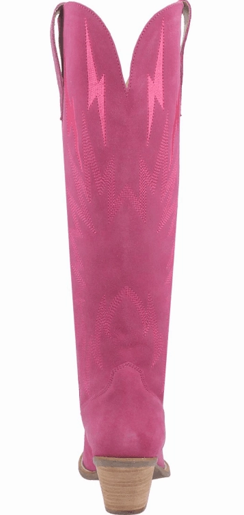 Athletic Wear Dingo Women's Fuchsia Pink Thunder Road Snip Toe Tall Cowgirl Boots DI597