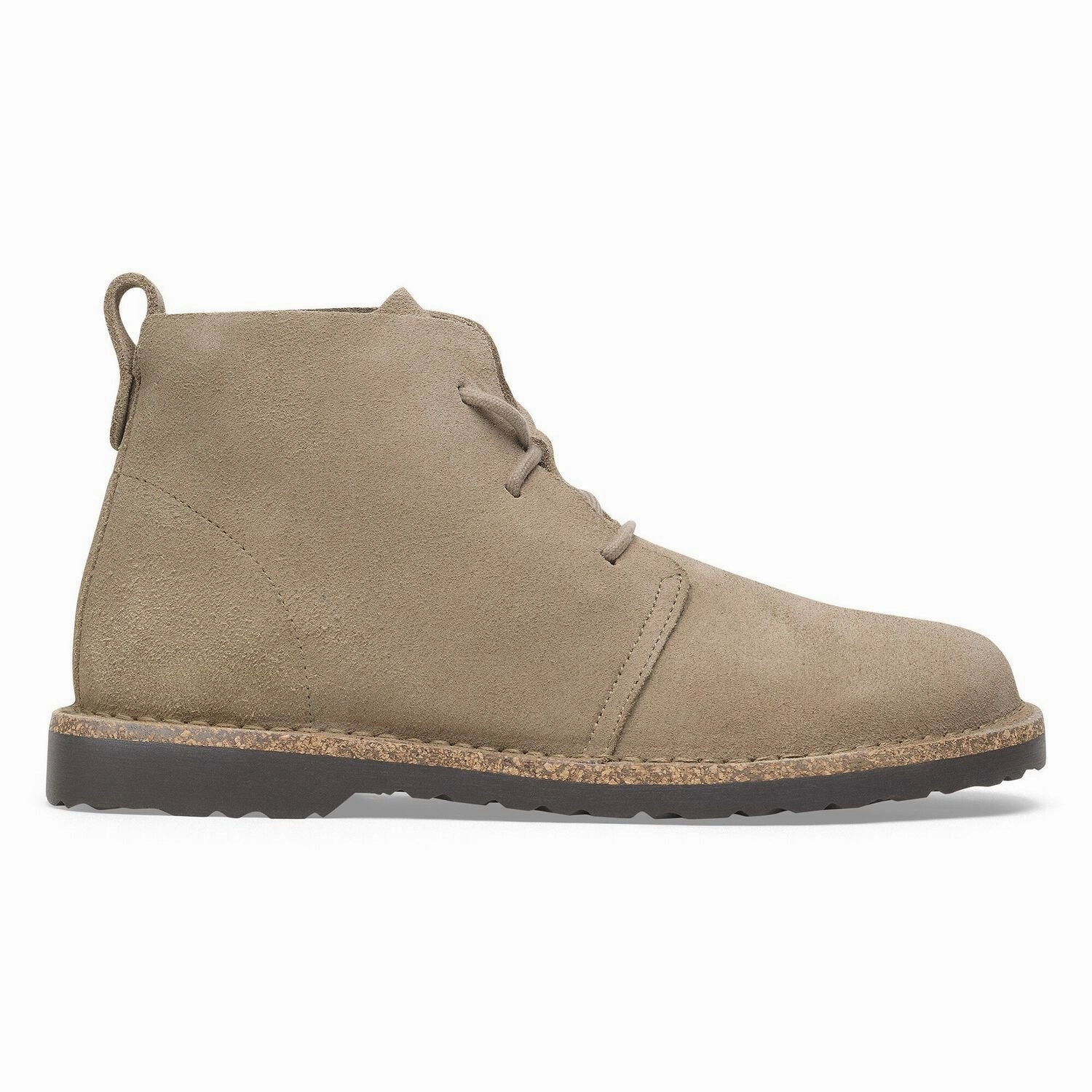 Uppsala Mid | Women | Suede | Taupe Comfort Flex